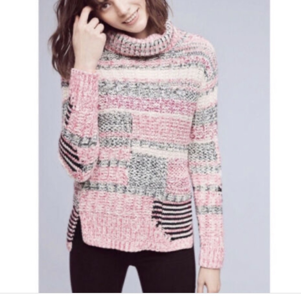 Anthropologie Chunky knit sweater
